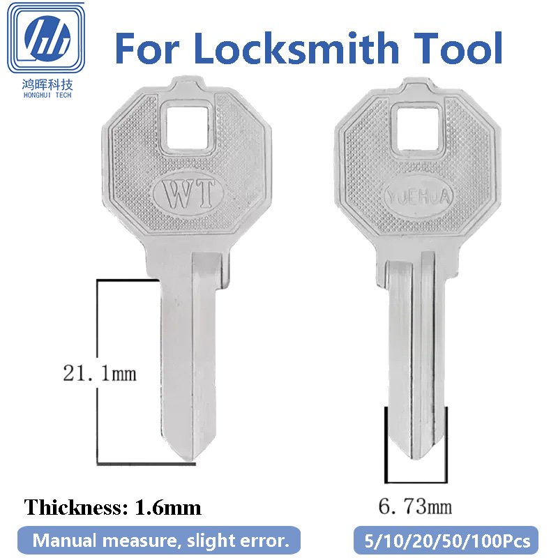 Office Furniture Hardware - 5-100개/세트 WT 좌측 미가공 구리 블랭크