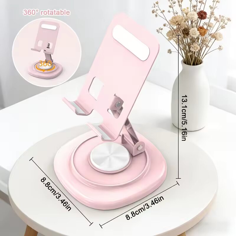 Office Furniture Table - 360도 회전 가능 접이식 데스크탑 휴대폰