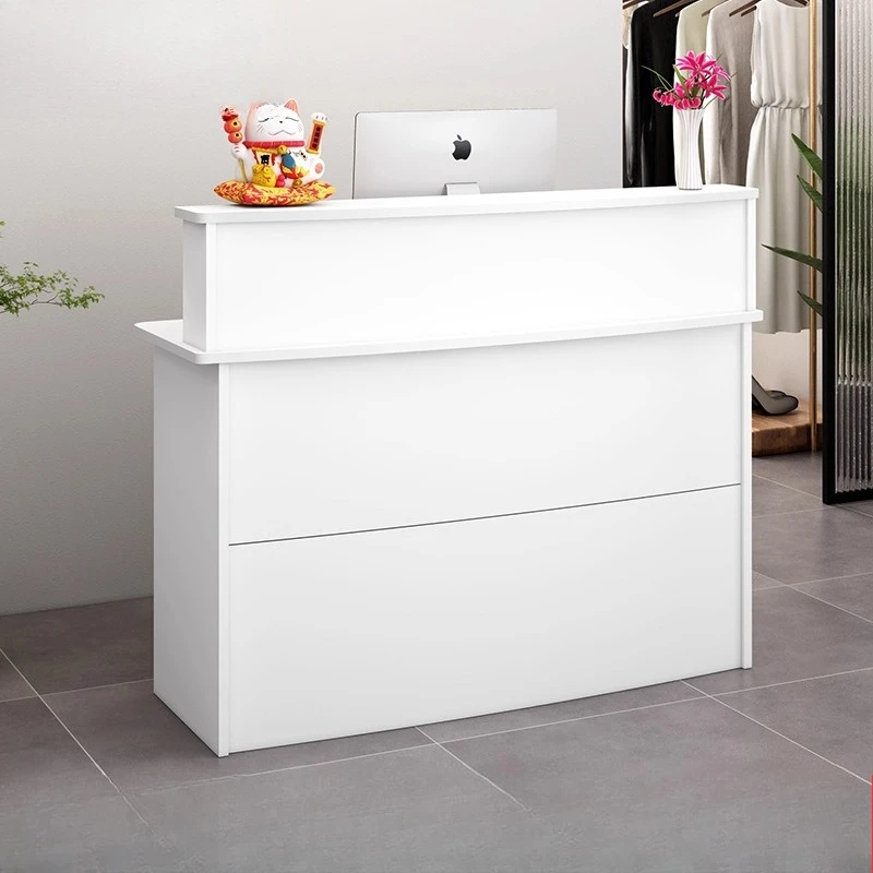 Office Furniture Services - 현대적인 리셉션 데스크, 우아한 계산대 디자인,