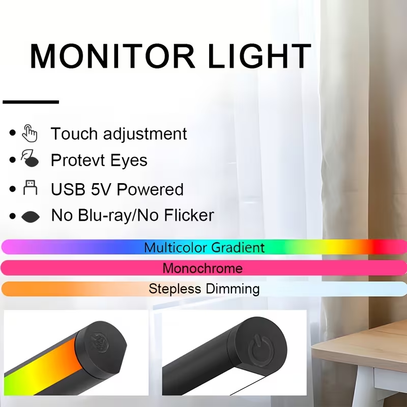 LED 모니터 라이트 바 30cm 40cm 컴퓨터 모니 - Adjustable Monitor Mount 리뷰 및 가격