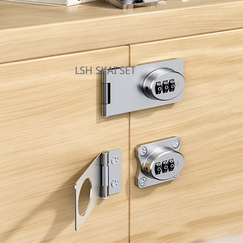 1PC 실내 안전 비밀번호 잠금 장치 실내 서랍 잠금  - Office Furniture Hardware 리뷰 및 가격