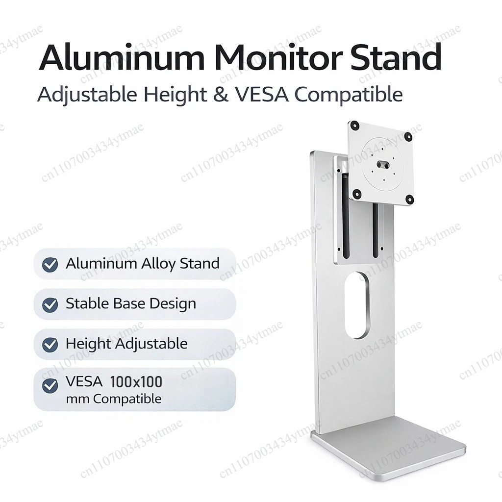 알루미늄 모니터 스탠드 VESA 100x100 높이 조 - Adjustable Monitor Mount 리뷰 및 가격
