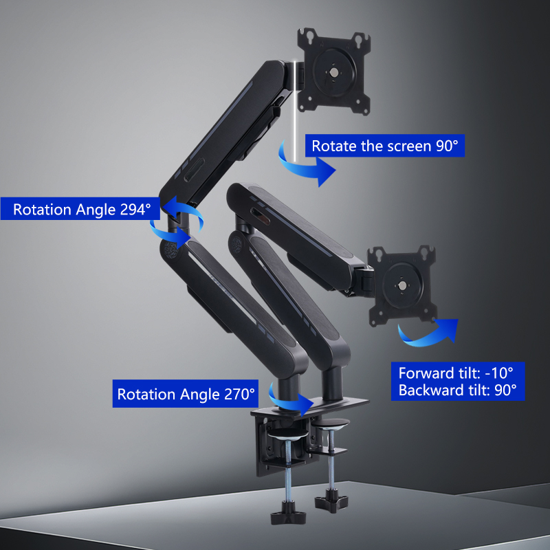 신제품 가스 스프링 데스크 마운트 스탠드, 대부분의 1 - Adjustable Monitor Mount 리뷰 및 가격