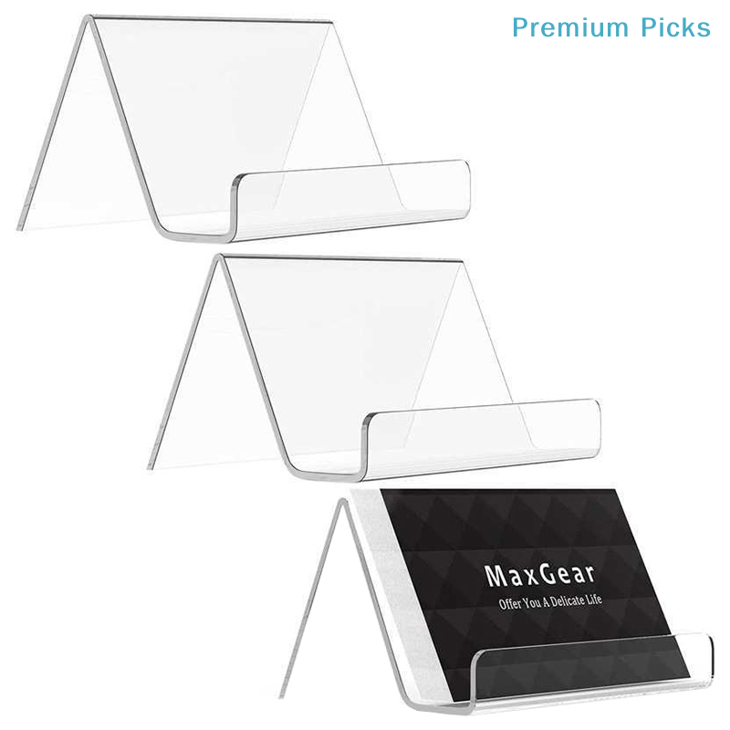 휴대용 투명 아크릴 데스크탑 명함 홀더 테이블 책상 선 - Office Furniture And Design 리뷰 및 가격