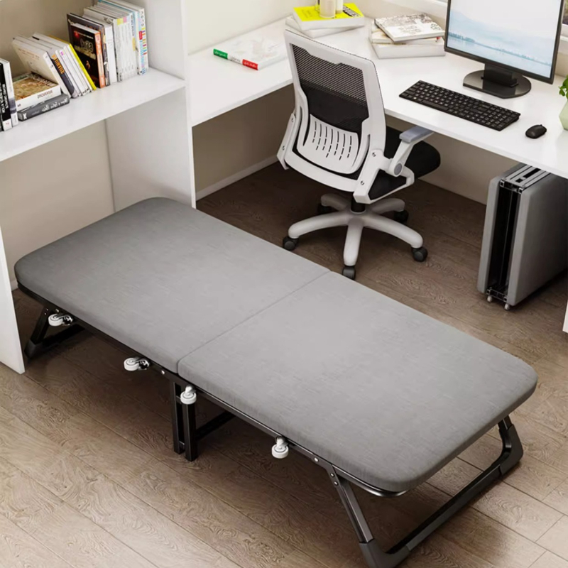 가정용 휴대용 접이식 침대 싱글 야외용 접이식 침대 실 - Office Furniture Modern 리뷰 및 가격