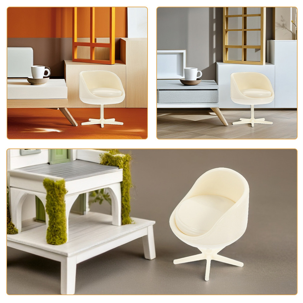 6개 미니어처 가구 모델 1:25 스케일 인형집 장식용 - Office Furniture And Design 리뷰 및 가격