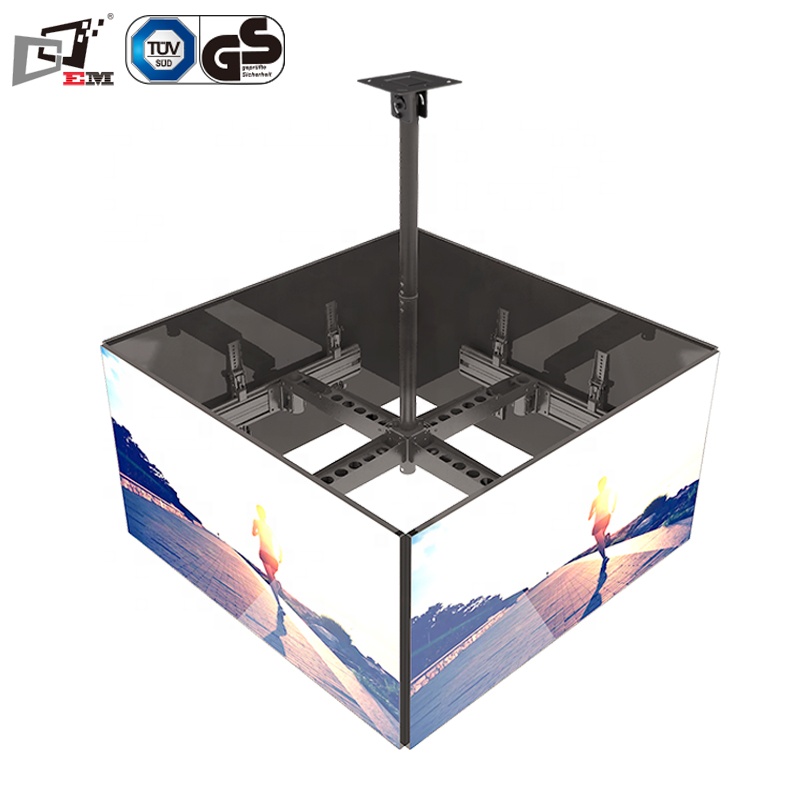 4개 화면용 접이식 천장형 TV 암, 상업용 모니터 디 - Adjustable Monitor Mount 리뷰 및 가격