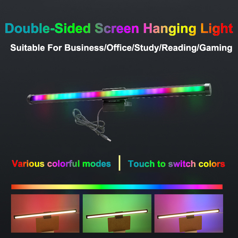 40CM RGB 분위기 테이블 램프 컴퓨터 화면 걸이등 - Office Furniture Modern 리뷰 및 가격