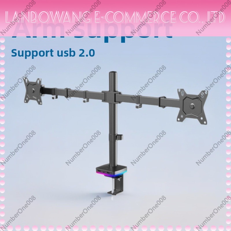 타입 C USB 인터페이스 RGB 조명이 있는 모니터  - Adjustable Monitor Mount 리뷰 및 가격