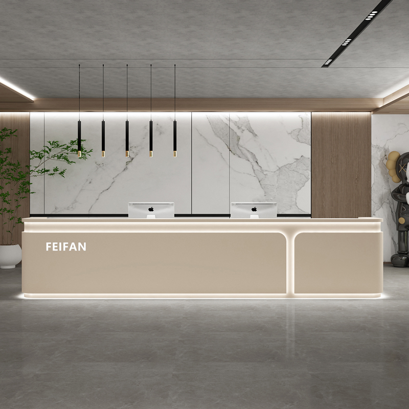 프로모션 환영 리셉션 데스크 디스플레이 우아한 디자인  - Office Furniture Services 리뷰 및 가격